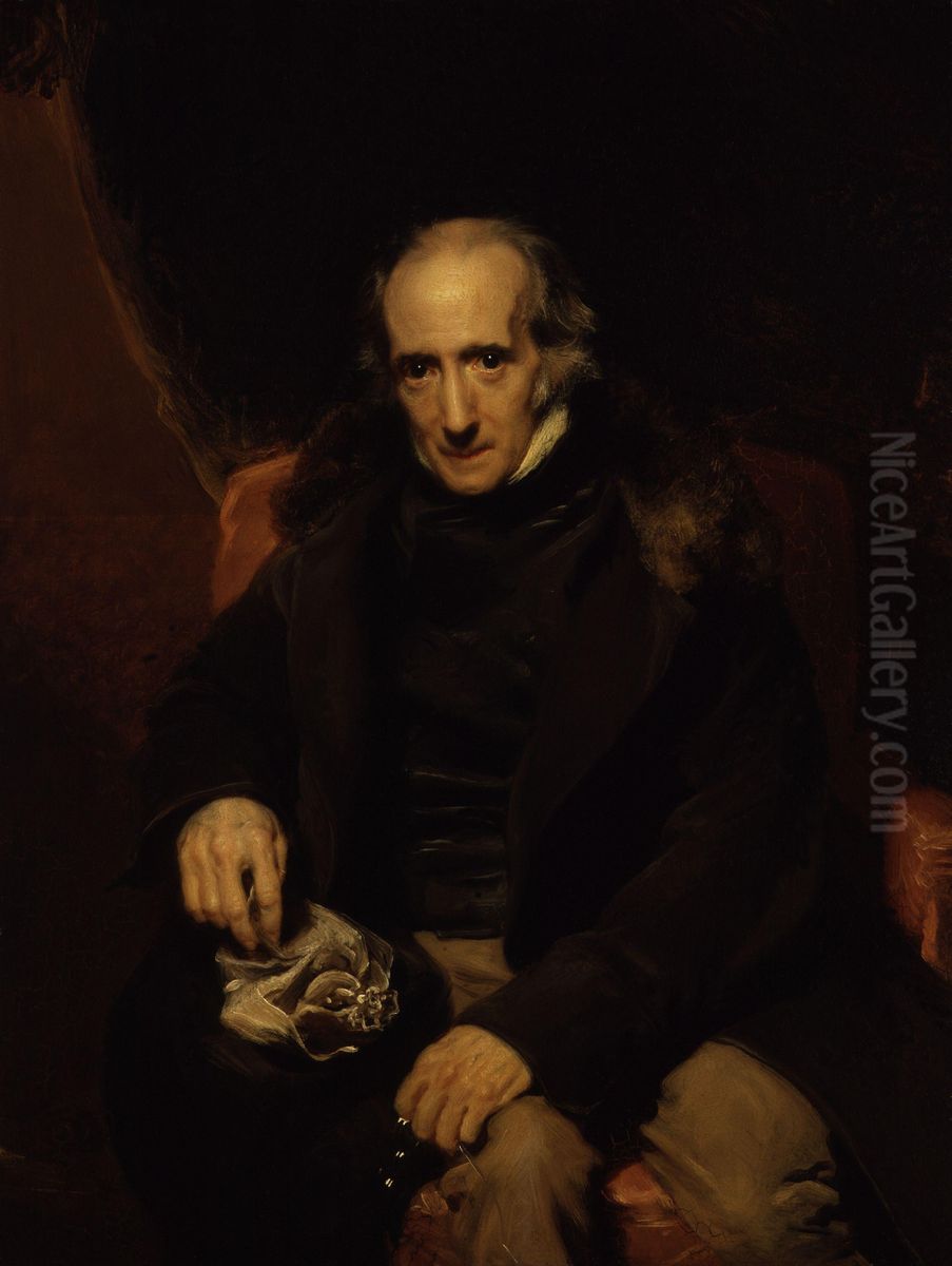 James Northcote Oil Painting by George Henry Harlow