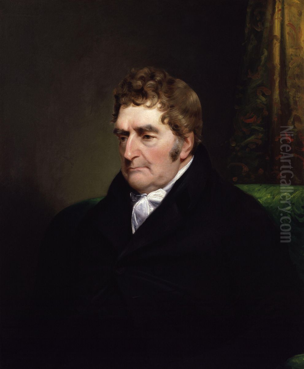 Joseph Nollekens Oil Painting by James Lonsdale