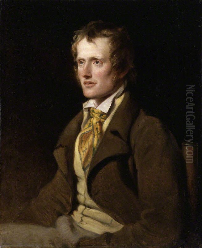 John Clare Oil Painting by William Hilton