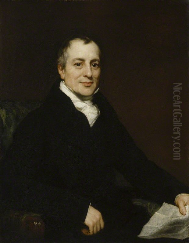 David Ricardo (1772-1823) Oil Painting by Thomas Phillips