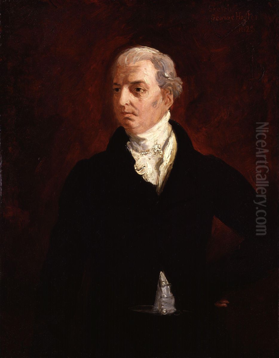 Robert Jenkinson, 2nd Earl of Liverpool Oil Painting by George Hayter