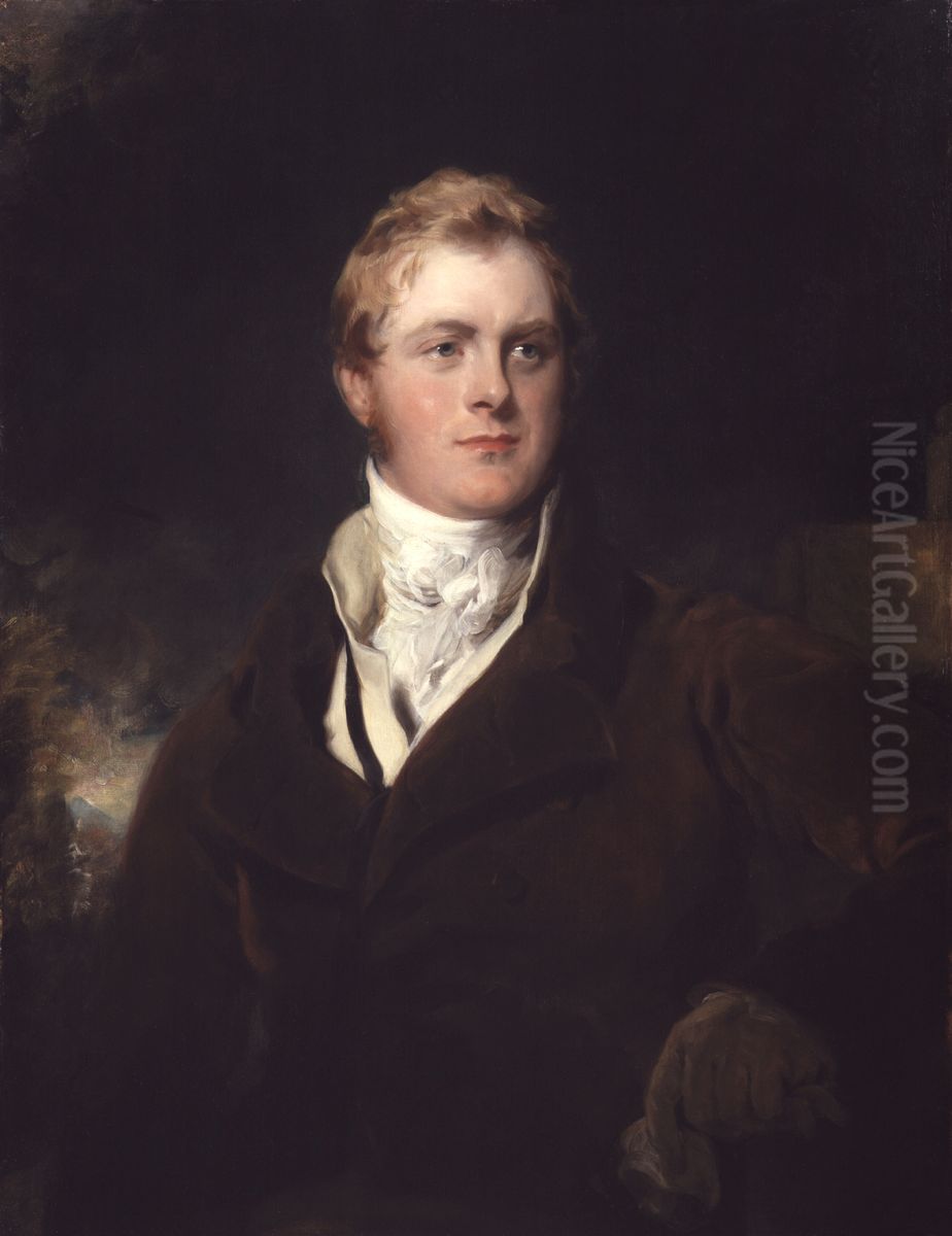 Portrait of Frederick John Robinson, First Earl of Ripon Oil Painting by Thomas Lawrence
