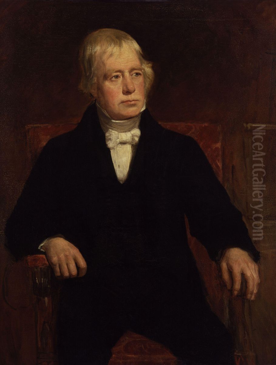 Sir Walter Scott, 1st Bt Oil Painting by John Graham Gilbert