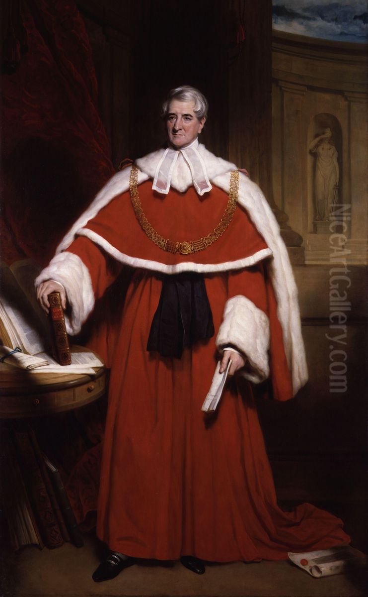 Thomas Denman, 1st Baron Denman Oil Painting by Martin Archer Shee