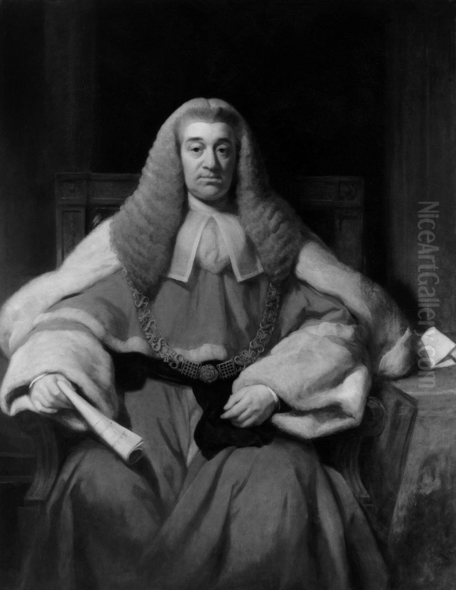 Sir Nicholas Conyngham Tindal Oil Painting by Thomas Phillips