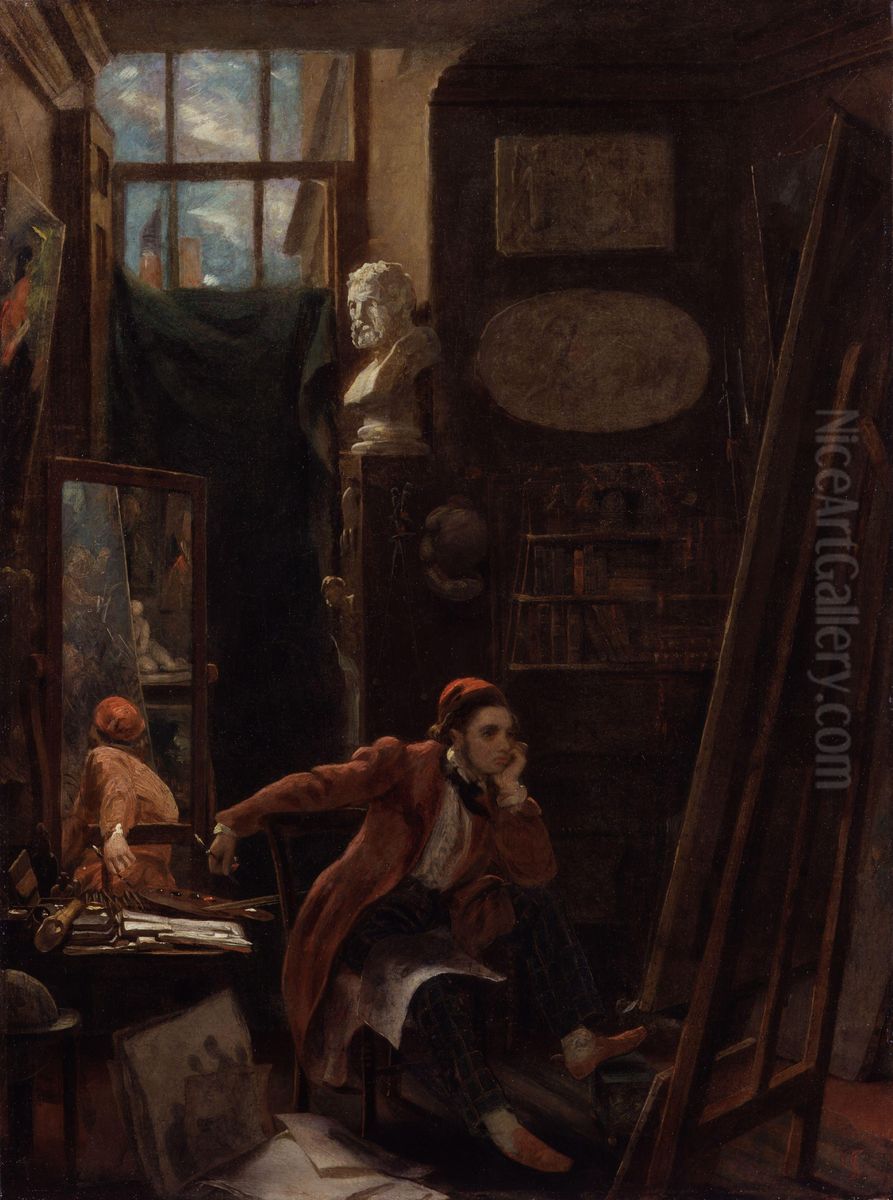 James Sant Oil Painting by James Sant