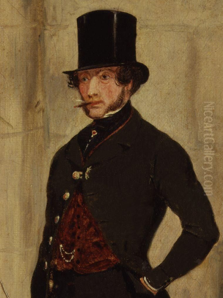 Henry Somerset, 7th Duke of Beaufort Oil Painting by Henry Thomas Alken