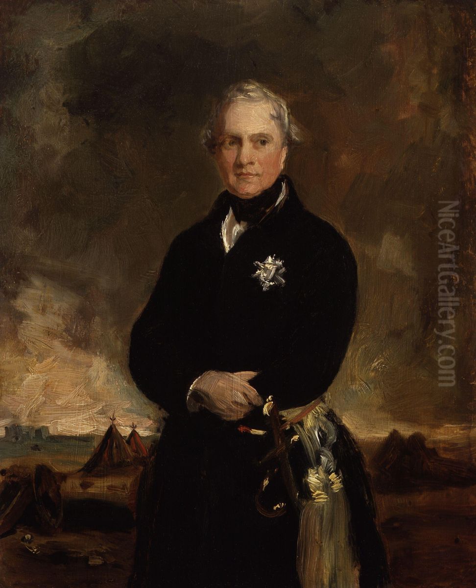 Henry Hardinge, 1st Viscount Hardinge of Lahore Oil Painting by Francis Grant