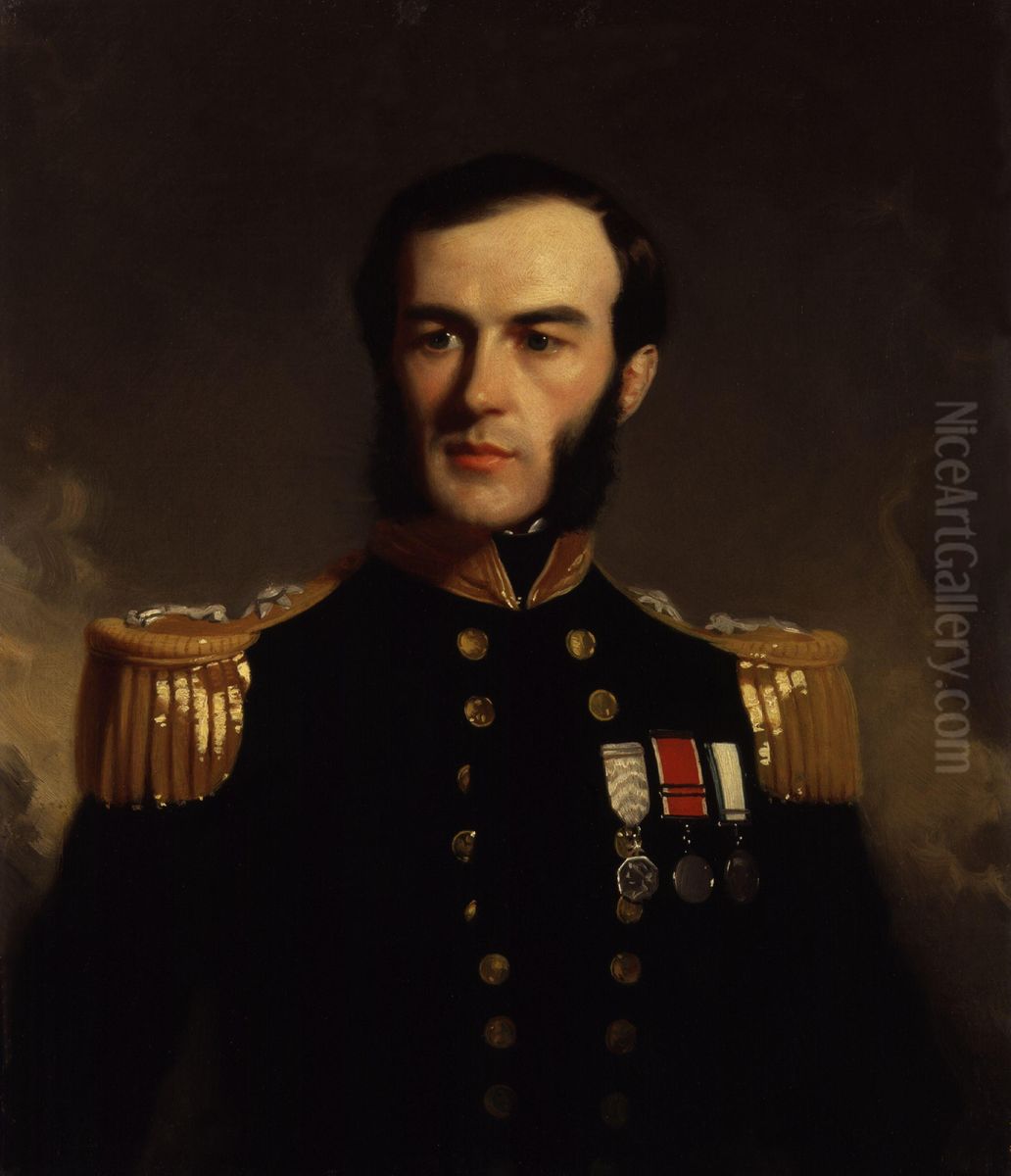 Sir Edward Augustus Inglefield Oil Painting by Pearce, Stephen
