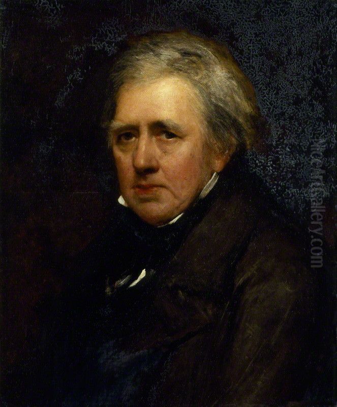 David Cox Oil Painting by William Boxall