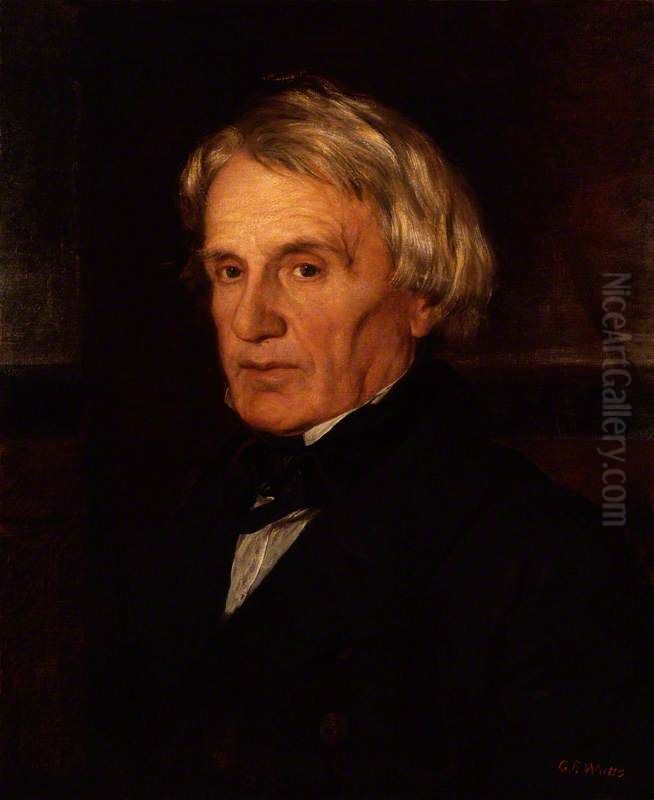 Edmund Lyons, 1st Baron Lyons Oil Painting by George Frederic Watts