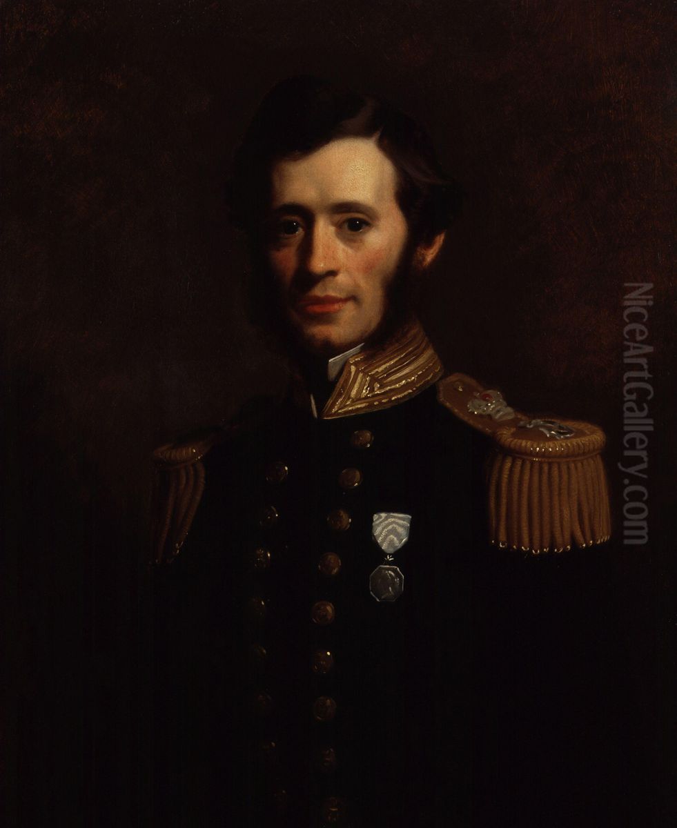 Sir (Francis) Leopold McClintock Oil Painting by Pearce, Stephen