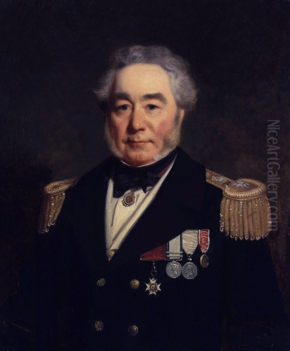 Sir Horatio Thomas Austin Oil Painting by Pearce, Stephen
