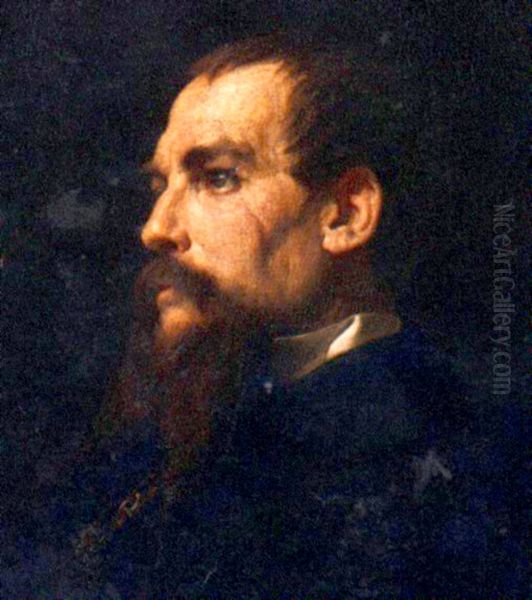 Portrait of Richard Francis Burton Oil Painting by Lord Frederick Leighton