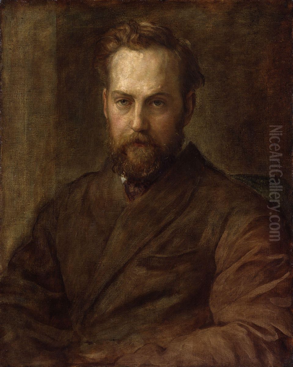 Sir Charles Wentworth Dilke, 2nd Bt Oil Painting by George Frederic Watts
