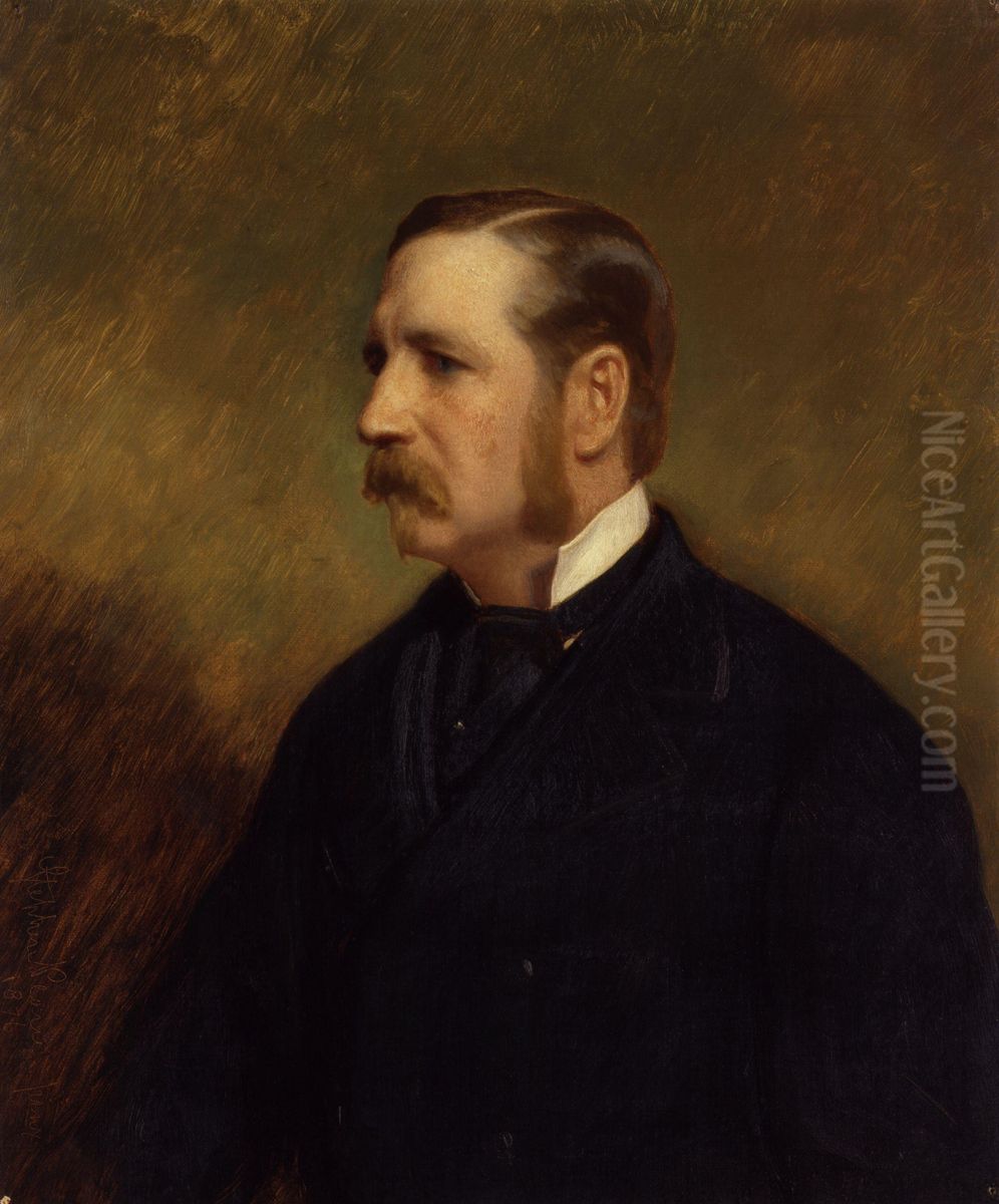 Sir Allen William Young Oil Painting by Pearce, Stephen