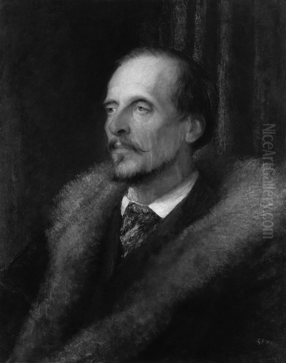Frederick Temple Hamilton-Temple-Blackwood, 1st Marquess of Dufferin and Ava Oil Painting by George Frederic Watts