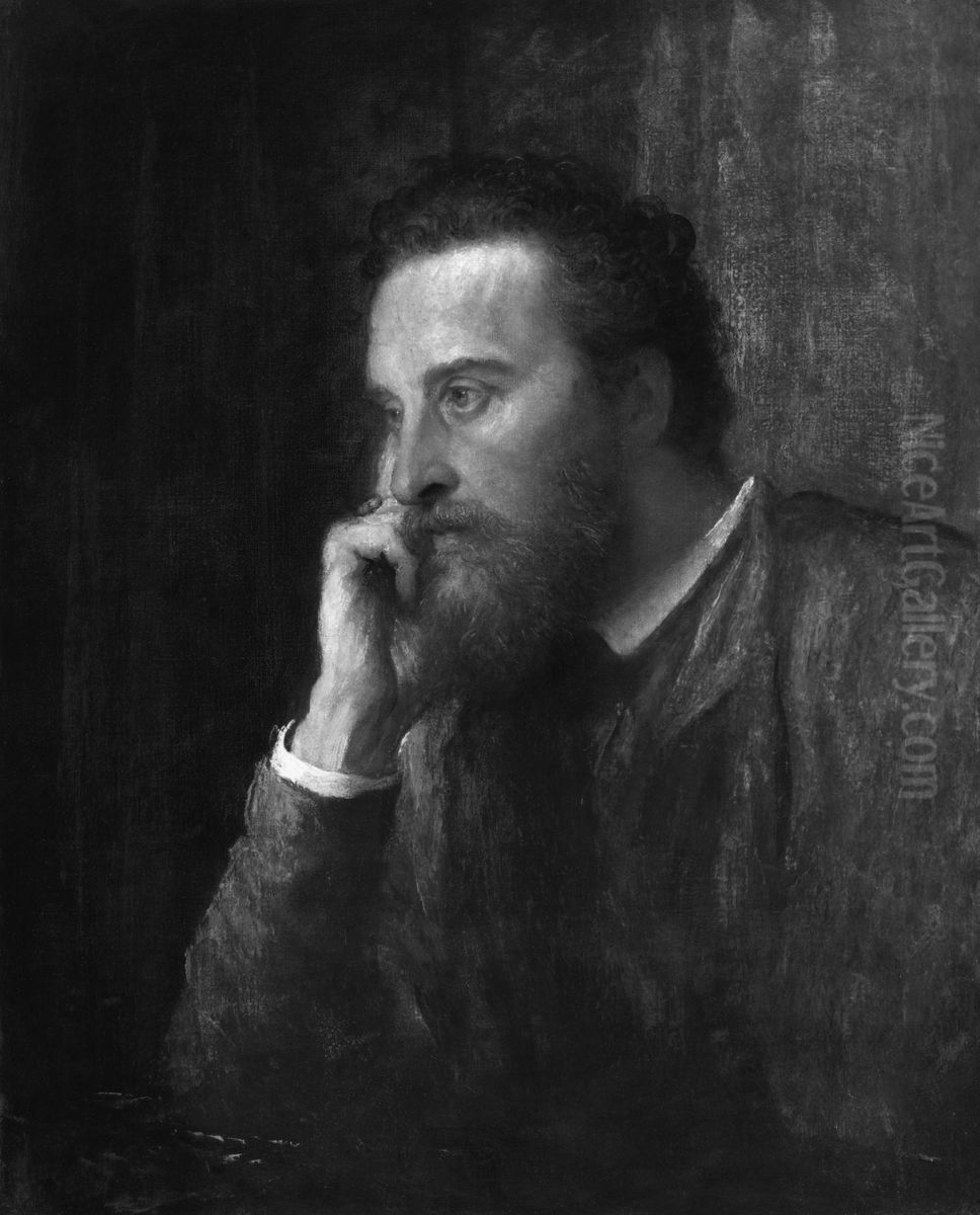 Edward Robert Bulwer-Lytton, 1st Earl of Lytton Oil Painting by George Frederic Watts
