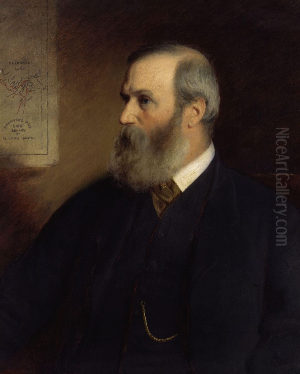 Benjamin Leigh Smith Oil Painting by Pearce, Stephen