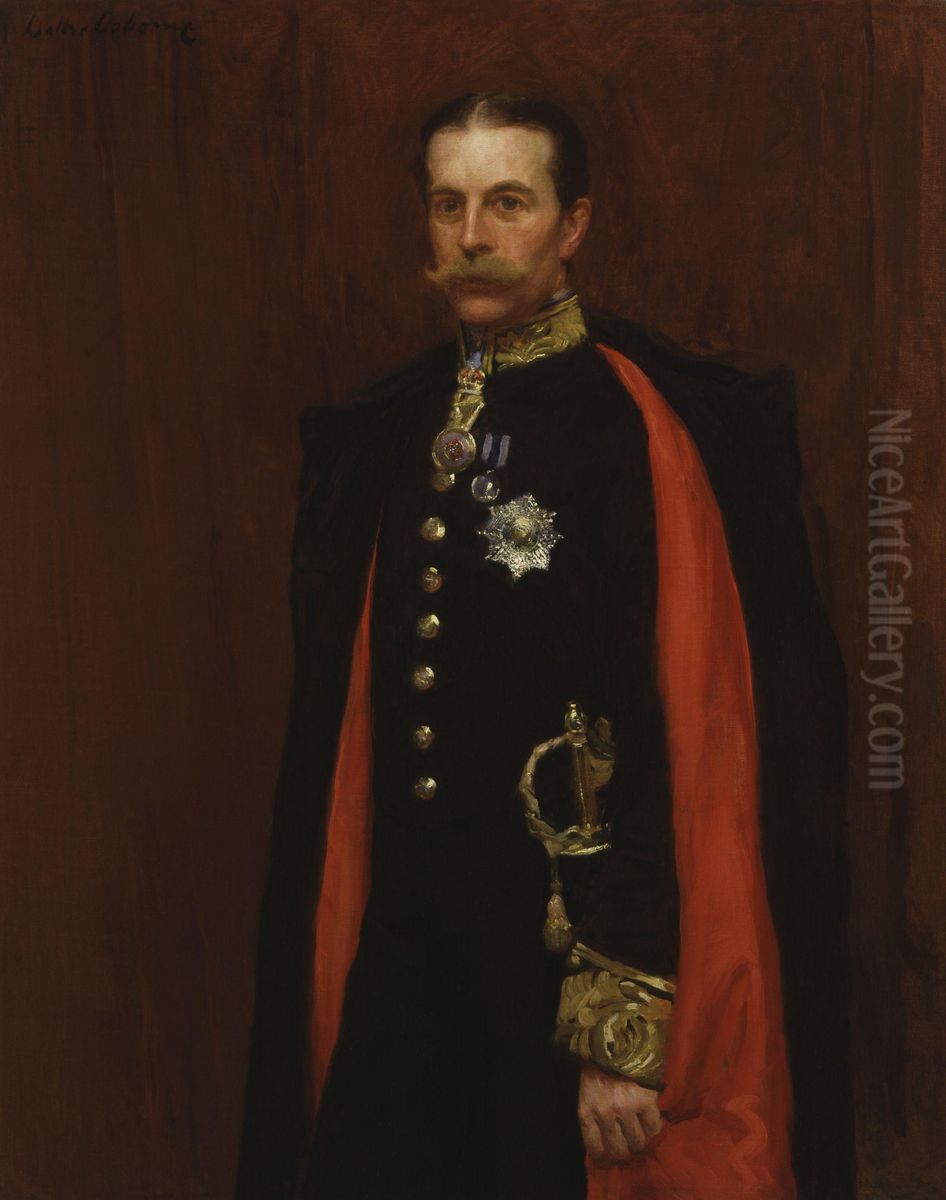 Robert Offley Ashburton Crewe-Milnes, 1st Marquess of Crewe Oil Painting by Walter Osborne