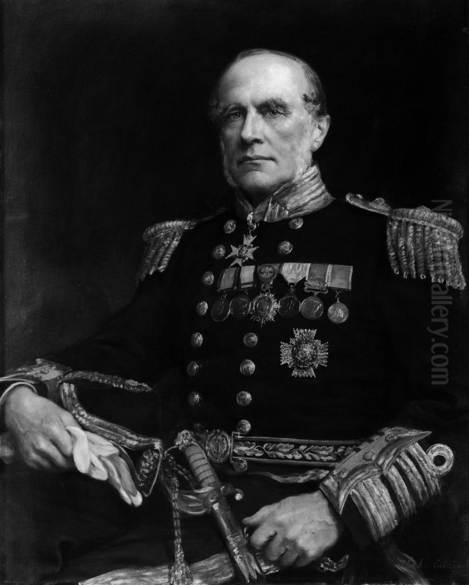 Sir Edward Augustus Inglefield Oil Painting by Collier, John