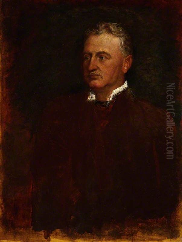 Cecil John Rhodes Oil Painting by George Frederic Watts