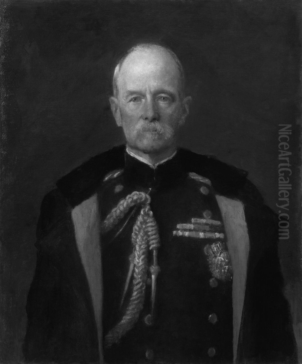 Frederick Sleigh Roberts, 1st Earl Roberts Oil Painting by George Frederic Watts