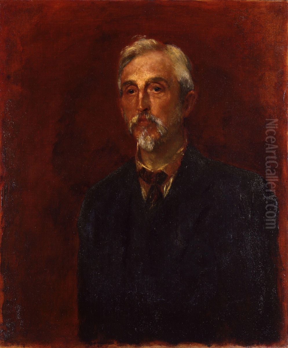 Charles Booth Oil Painting by George Frederic Watts