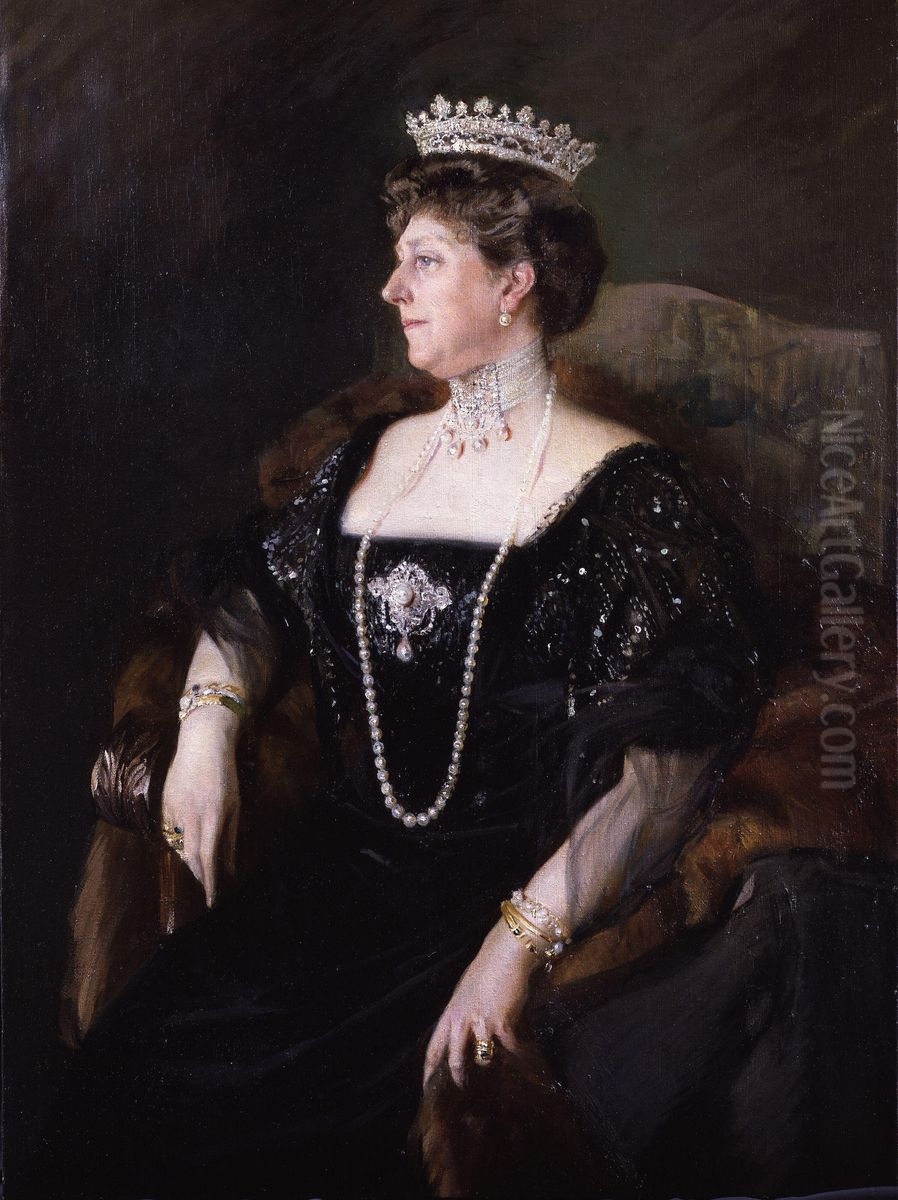 Princess Beatrice of Battenberg Oil Painting by Joaquin Sorolla