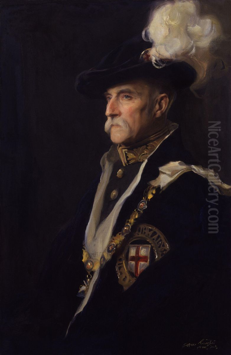 Henry Charles Keith Petty-Fitzmaurice, 5th Marquess of Lansdowne Oil Painting by Philip de Laszlo