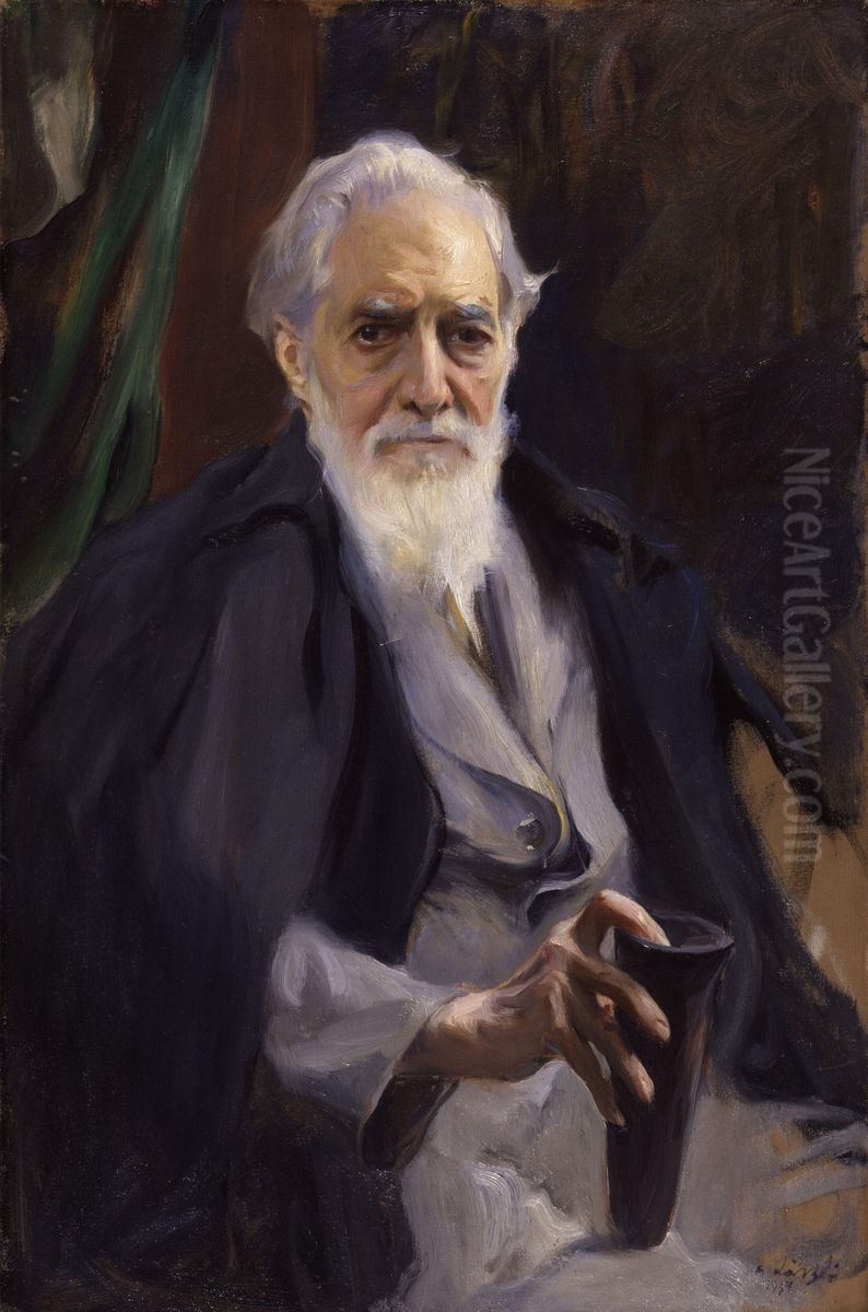 Sir (William Matthew) Flinders Petrie Oil Painting by Philip de Laszlo