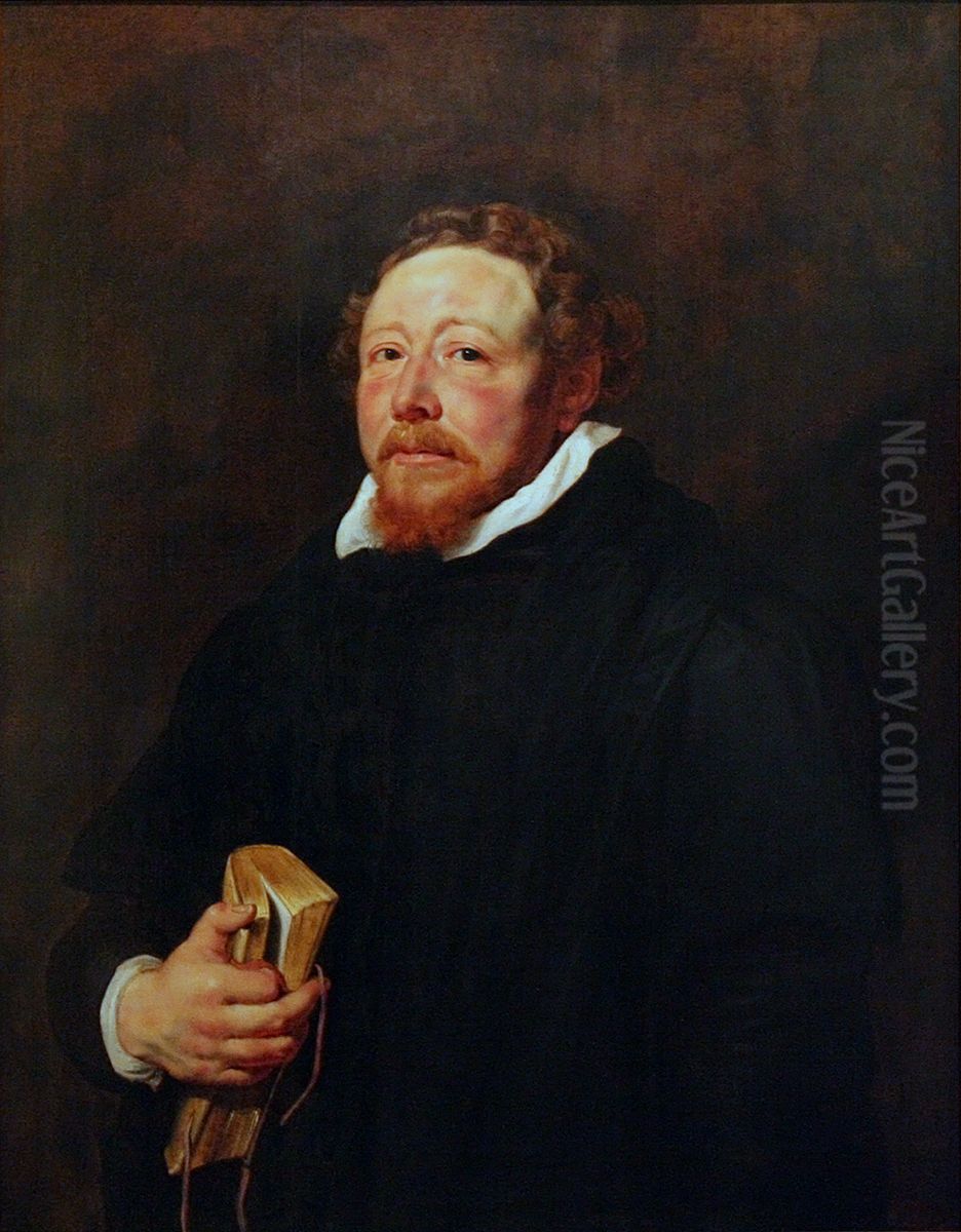 Portrait of Father Jan Neyen Oil Painting by (studio of) Rubens, Peter Paul
