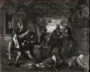 Peasants Quarrelling over Cards