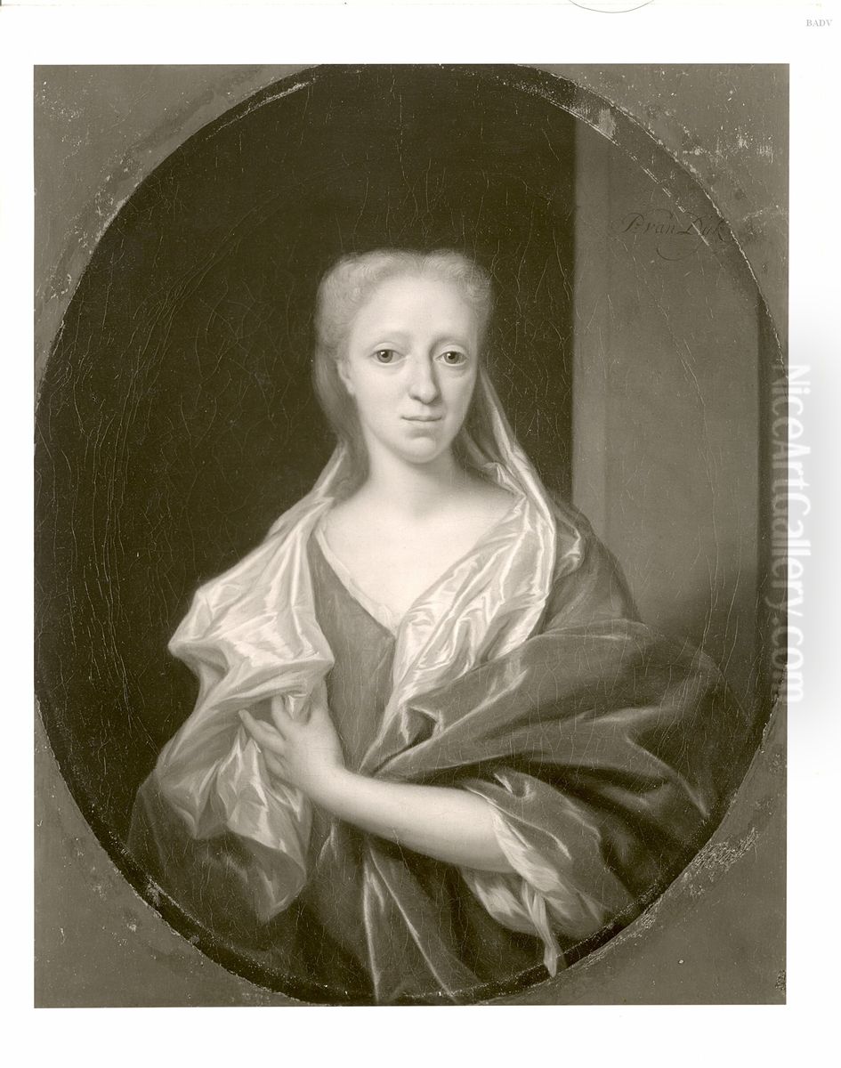 portrait of Cornelia Boddaert Oil Painting by Philip van Dijk