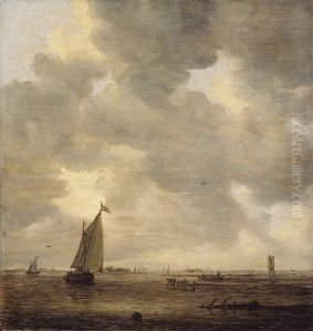 View of the Merwede with Batsentoren