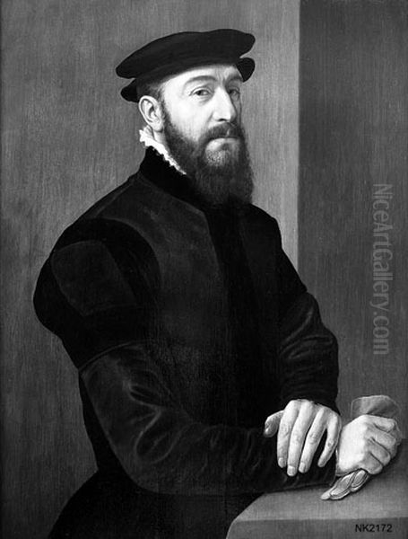 Portrait of a Man Oil Painting by Antonis Mor