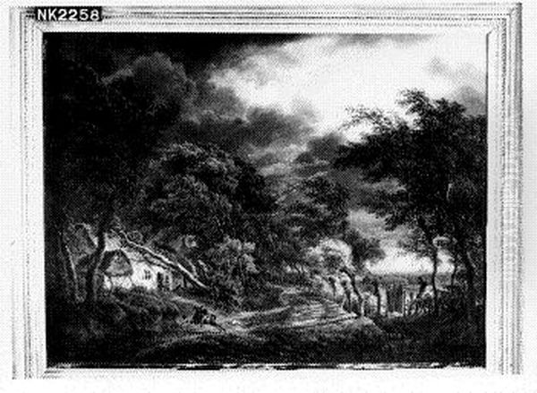 the Aunpert Oil Painting by Henri Van Assche