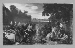 party in a park