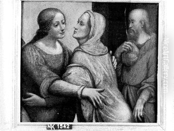 The Visitation Oil Painting by Giampietrino