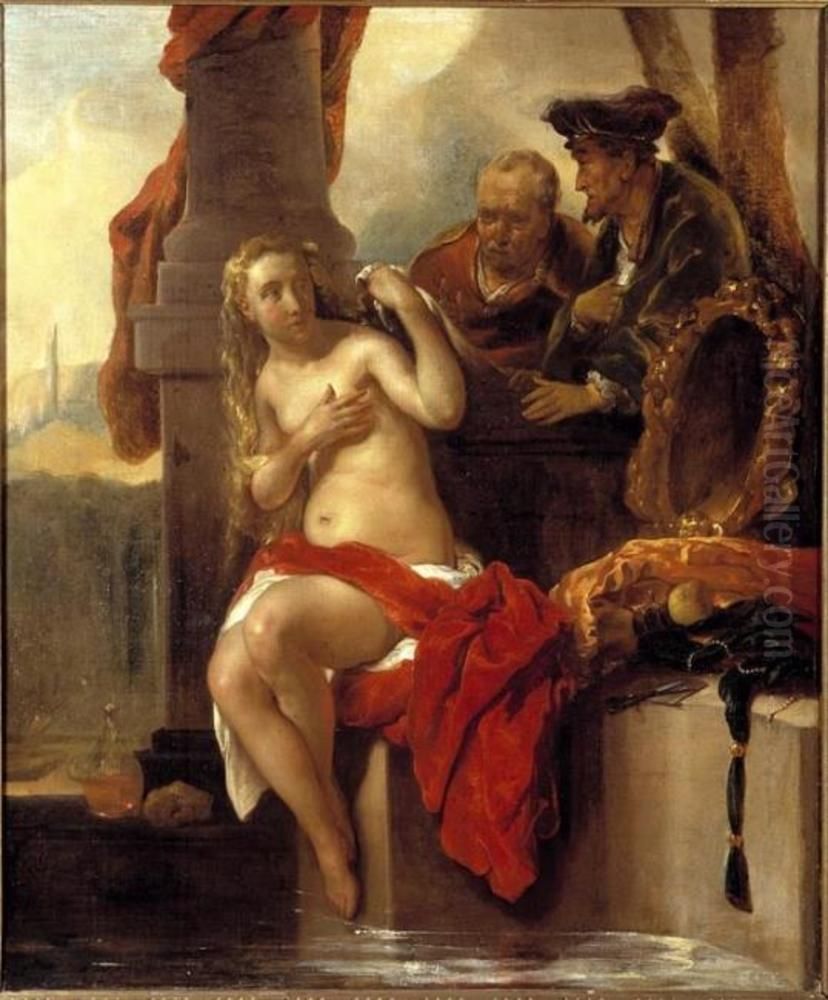 1-63) Oil Painting by Jan van Noordt