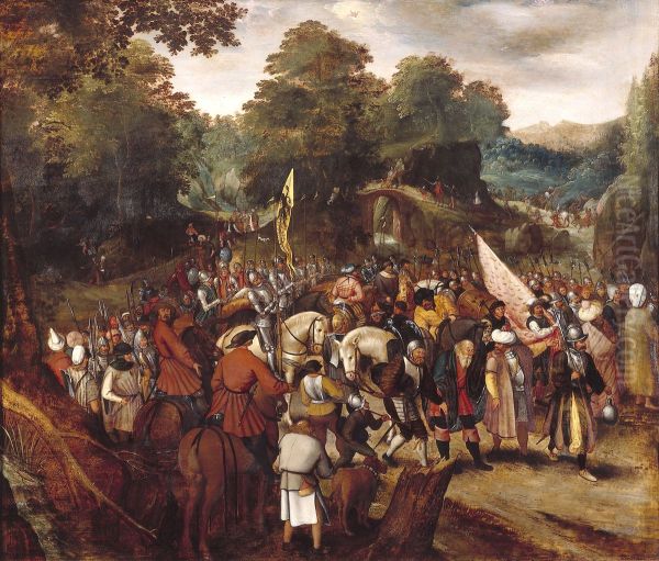 Conversion of Saint Paul Oil Painting by Pieter Brueghel the Younger