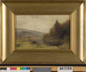 Berglandschap met vijver