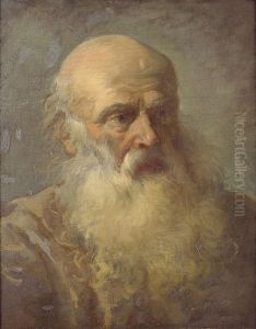 Head of an Old Man  with a Beard