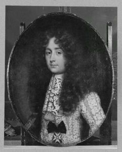 Bildnis des Prinzen Rohlau mit Allongeperucke (Portrat Charles de Rohan, Prince de Soubise)