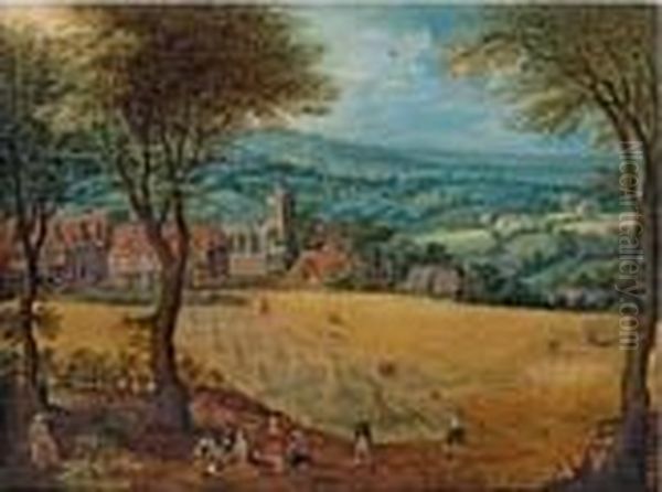 August Oil Painting by Hermann Goring Collection