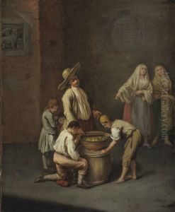 Der Polenta Verkaufer