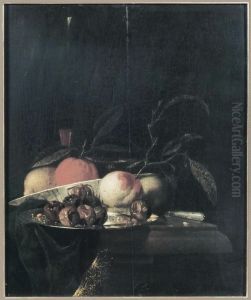 Stillleben mit Fruchten und Pokal