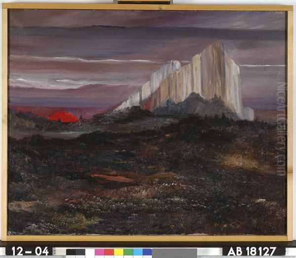 Gestolde gedachten Oil Painting by Karel Albert Schmidt