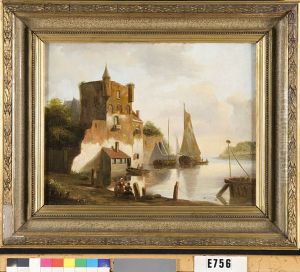 Kasteel aan een rivier