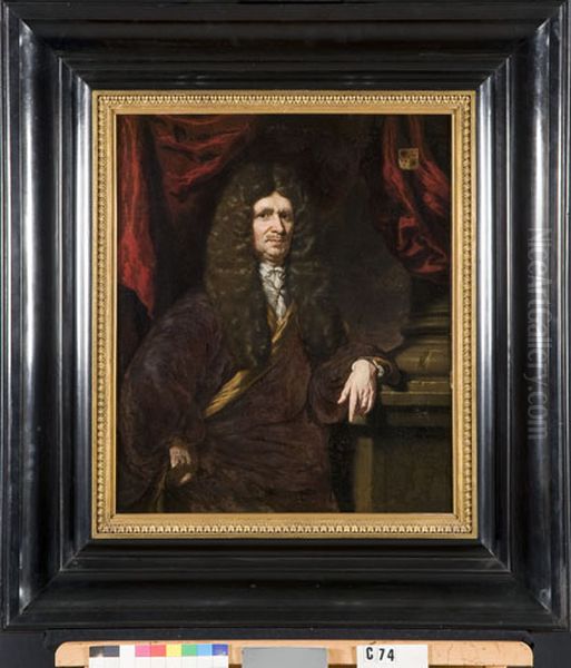 Adriaan Schagen (1633-1699) Oil Painting by Heiman Dullaart